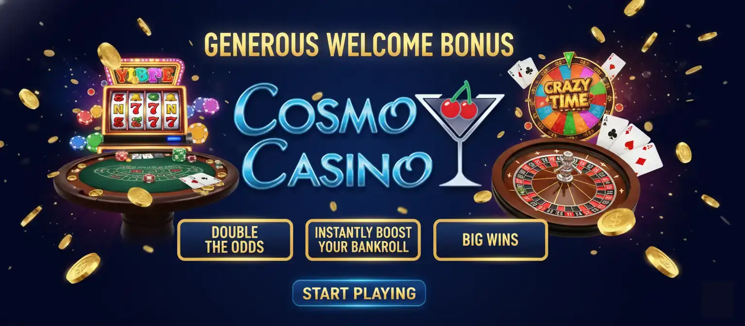Cosmo Casino NZ Welcome Bonus